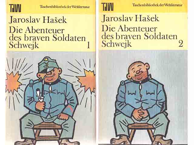 Büchersammlung „Taschenbücher der Weltliteratur. TdW“. 4 Titel (8 Bücher). 