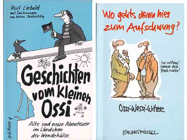 Büchersammlung „Ost-West-Humor“. 5 Titel. 