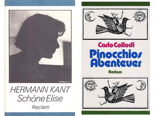 Reclam-Sammlung "Belletristik. 8 Titel. 