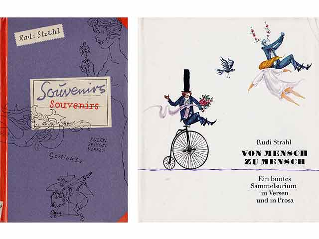Büchersammlung "Rudi Strahl". 6 Titel. 