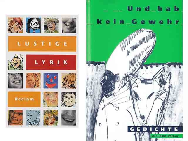 Büchersammlung „Gedichte“. 6 Titel. 