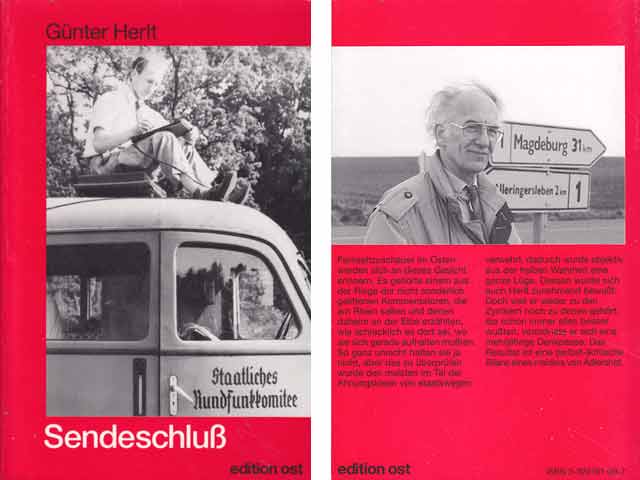 Konvolut „Von Günter Herlt signierte Bücher“. 3 Titel. 