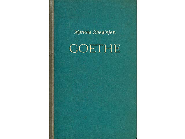 Goethe. Mit einem Vorwort von Walther Victor. 1. Auflage