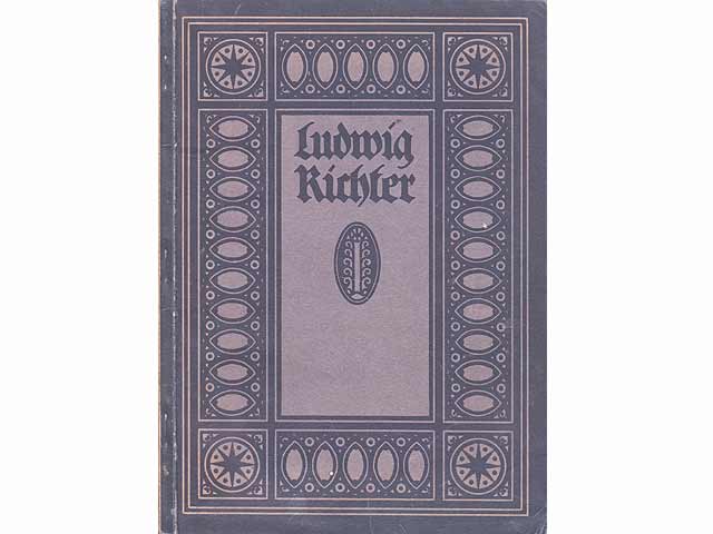 Büchersammlung "Adrian Ludwig Richter". 6 Titel. 