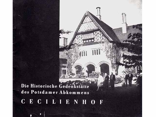 Konvolut "Potsdamer Abkommen". 5 Titel. 