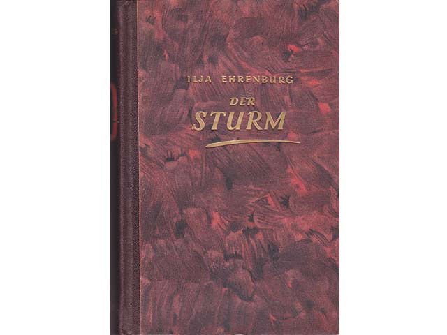 Büchersammlung "Ilja Ehrenburg". 4 Titel. 