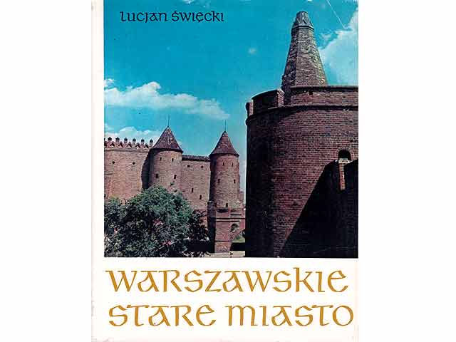 Büchersammlung "Warschau, Kultur und Wiederaufbau". 4 Titel. 