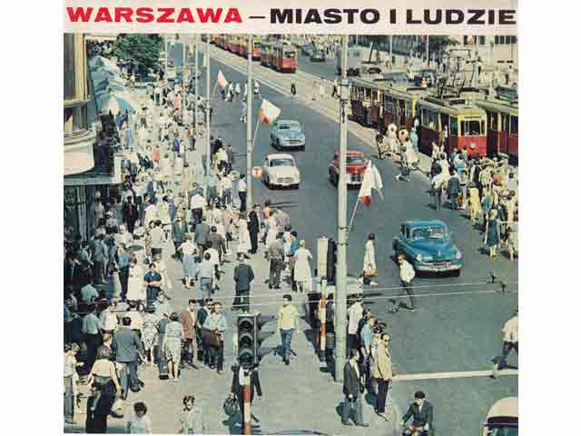 Büchersammlung "Warschau, Kultur und Wiederaufbau". 4 Titel. 