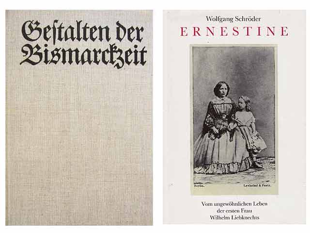 "Gestalten der Bismarckzeit". 2 Titel. 