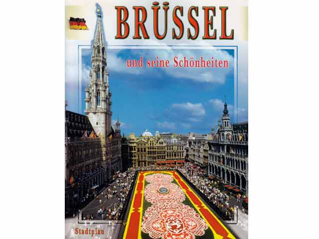 Büchersammlung "Brügge, Brüssel, Gent". 3 Titel. 