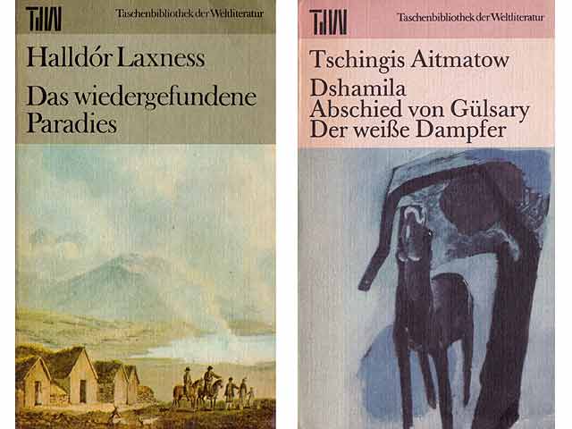 Büchersammlung „Taschenbibliothek der Weltliteratur. TdW“. 33 Titel. 