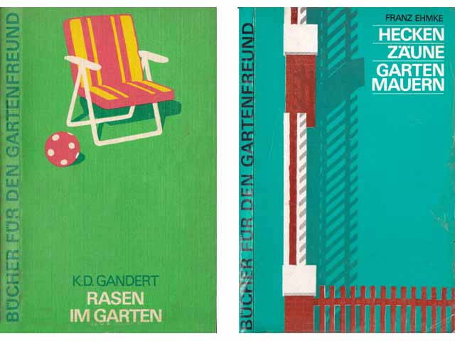 "Bücher für den Gartenfreund". 2 Titel. 