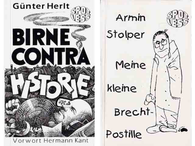 Konvolut "Broschürenreihe spotless". 3 Titel. 