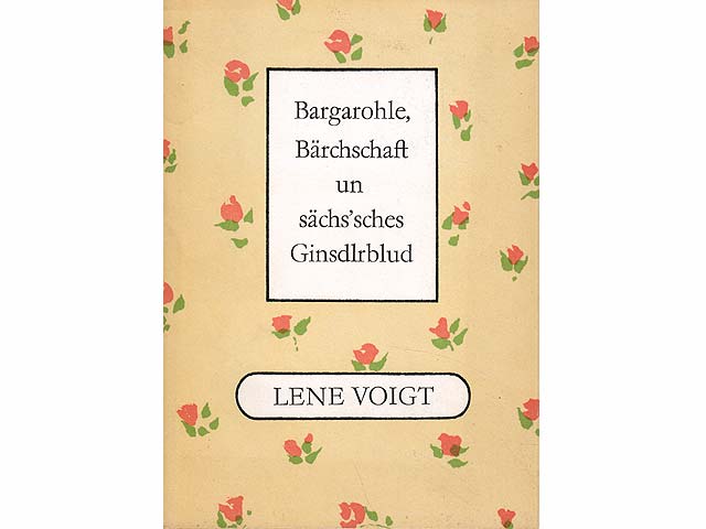 Büchersammlung "Mundarten". 4 Titel. 