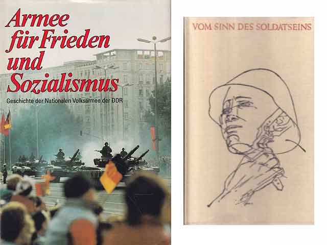 Konvolut "Die Nationale Volksarmee der DDR". 2 Titel. 