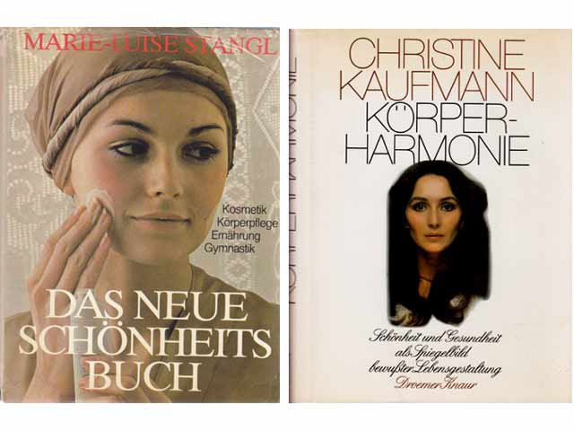 Büchersammlung „Schönheit, Gesundheit, Kosmetik“. 7 Titel. 