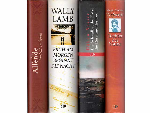Büchersammlung „Romane“. 4 Titel. 