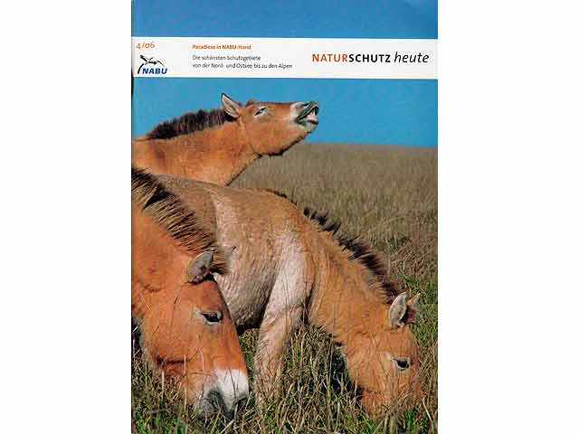 Naturschutz heute. Zeitschrift des Naturschutzbundes Deutschland (NABU) e.V.. 7 Titel. 