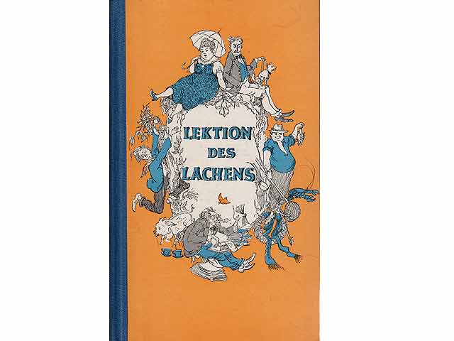 Lektion des Lachens. Satirisches und Heiteres aus der Sowjetunion. Einband und Illustration von Gerhard Goßmann