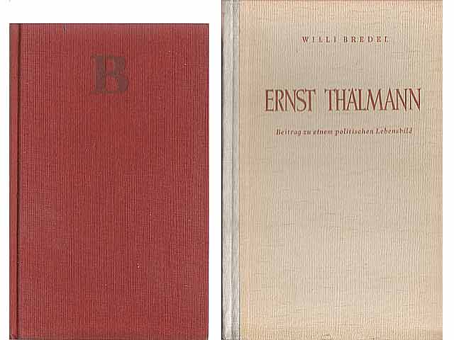 Konvolut "Willi Bredel“. 8 Titel. 