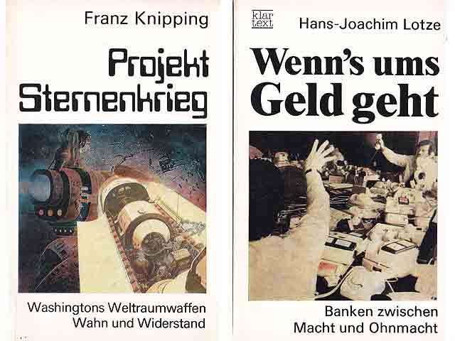 Broschürensammlung "Klartext".  7 Titel. 