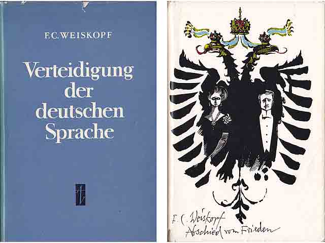 Büchersammlung „F. C. Weiskopf“. 4 Titel. 