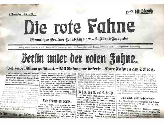 Zeitungs-Reproduktionen. 3 Titel. 